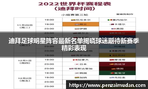 迪拜足球明星阵容最新名单揭晓球迷期待新赛季精彩表现